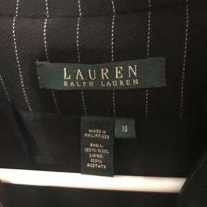 Ralph Lauren Pinstriped Blazer